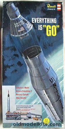 Revell 1/110 Everything is Go - Mercury Capsule and Atlas Booster / Friendship 7 Flight, H1833-250 plastic model kit